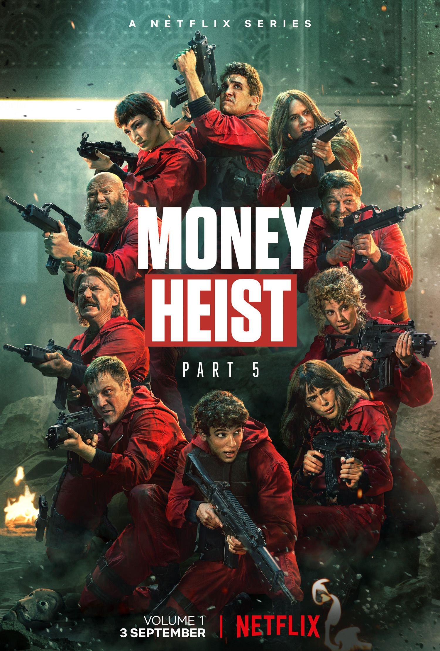 ซีรี่ย์ฝรั่ง - Money Heist Season 5 Part 1 (2021) ทรชนคนปรนโลก ซีซั่น 5 ตอนที่ 1-5 ซับไทย